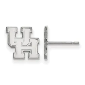 14k White Gold University of Houston XS (Tiny) Post Earrings