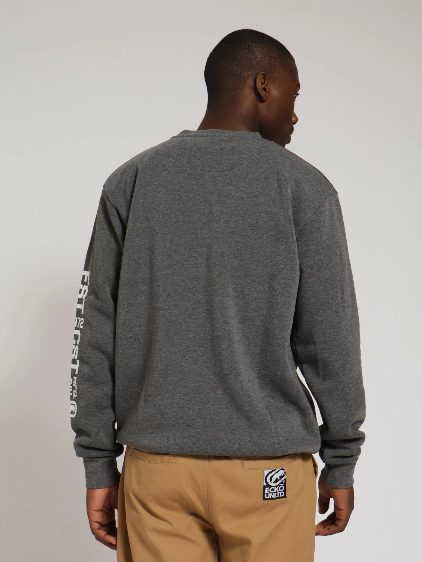 1972 Crewneck Sweater - Charcoal Melange