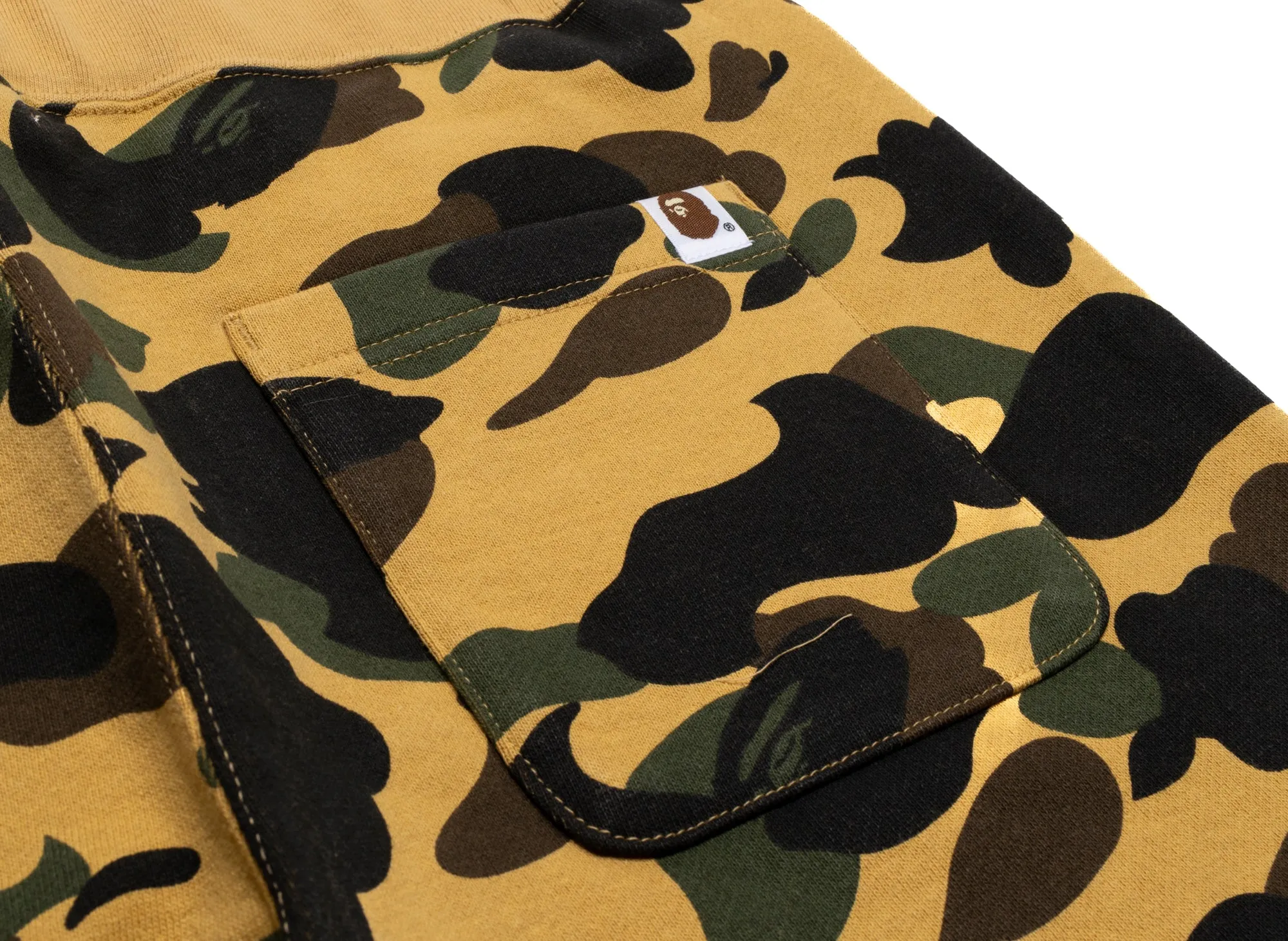 A Bathing Ape 1st Camo Ape Head Patch Sweatpants