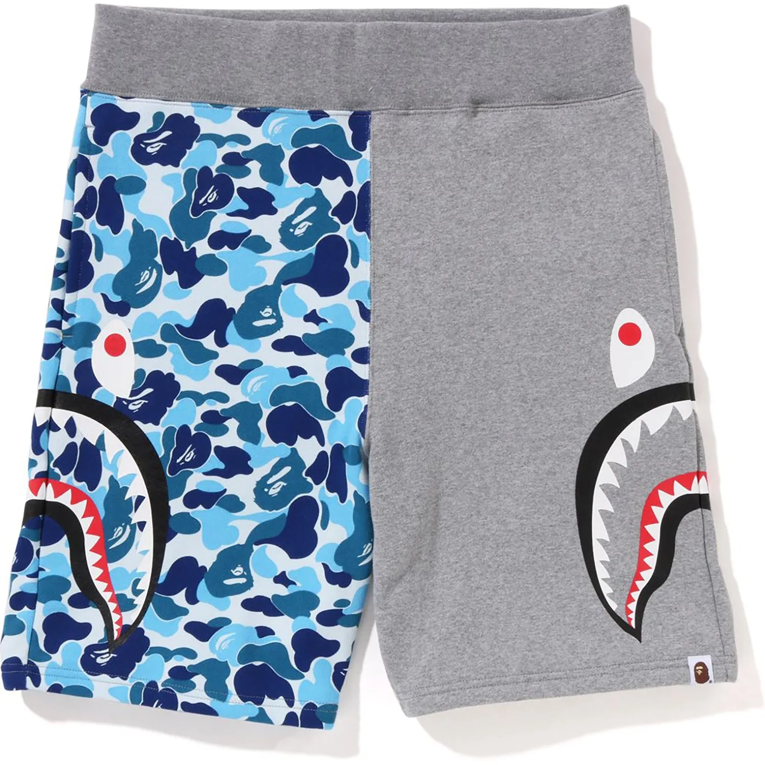 ABC CAMO SIDE SHARK SWEAT SHORTS MENS