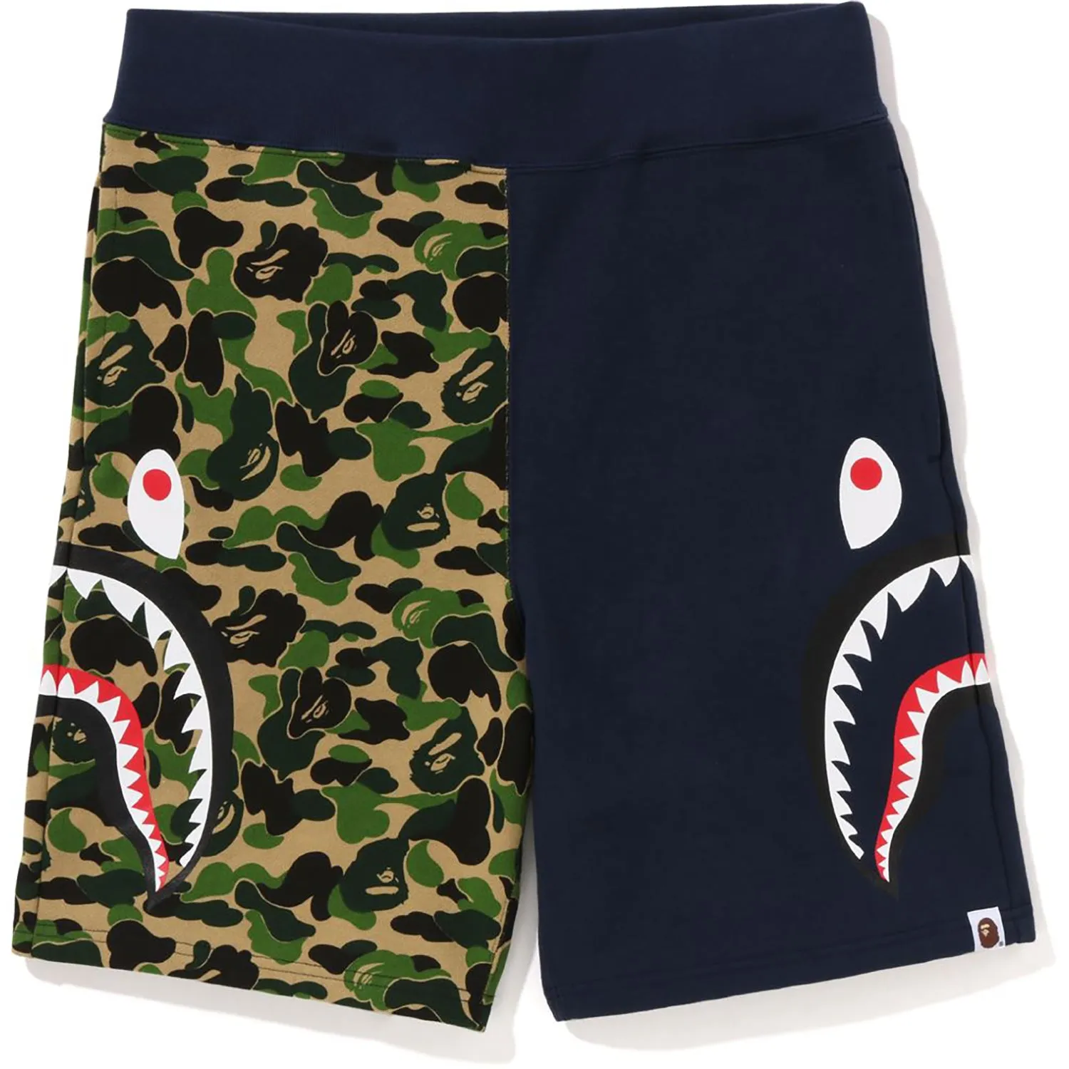 ABC CAMO SIDE SHARK SWEAT SHORTS MENS