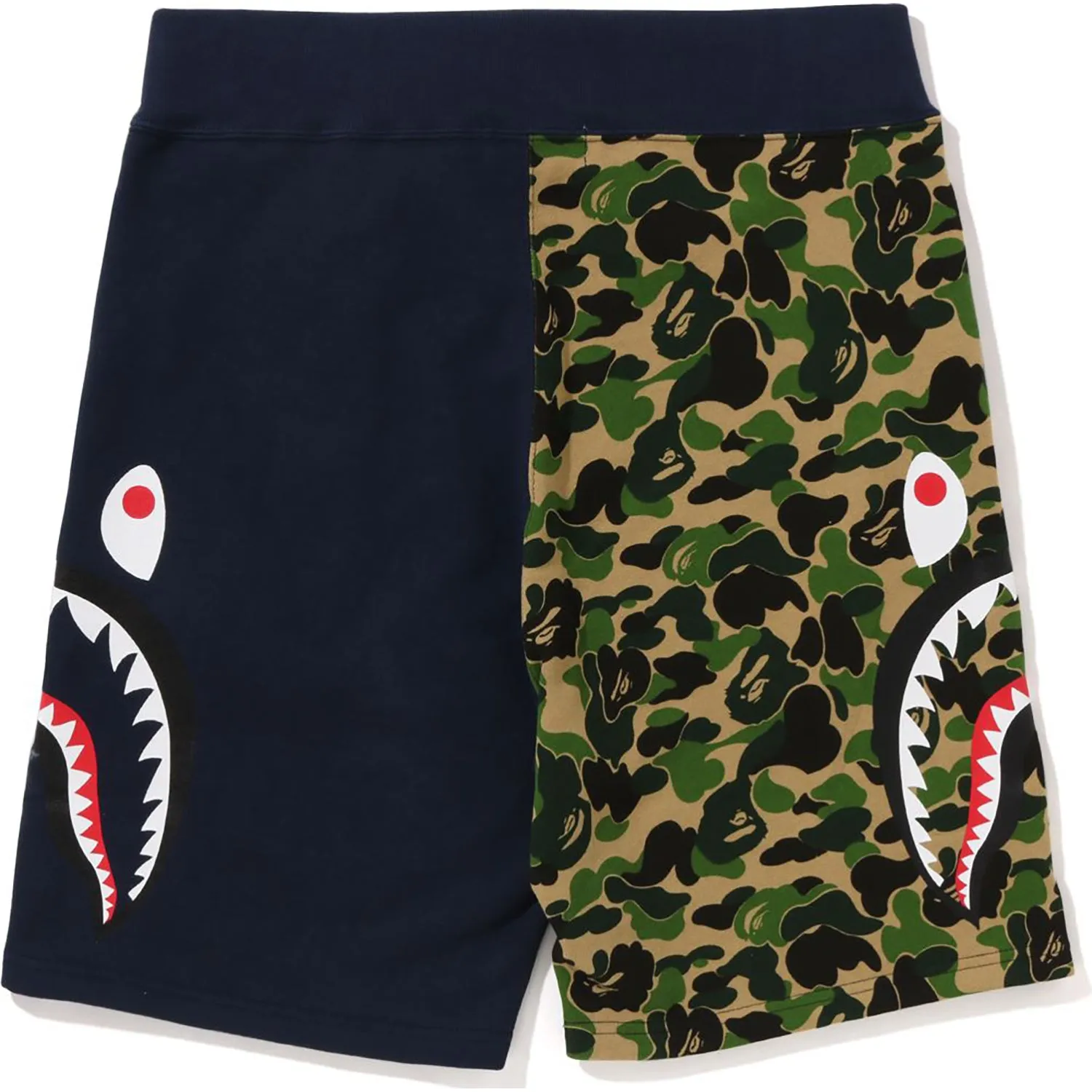 ABC CAMO SIDE SHARK SWEAT SHORTS MENS