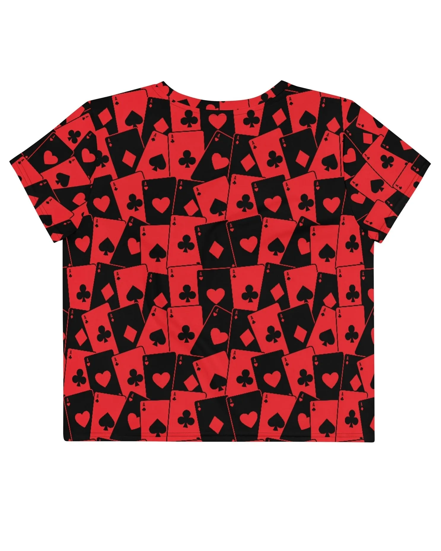 Ace Of Hearts Crop Tee