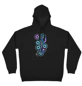 Adults Cozy Hoodie - Seahorse By Debbie Scott