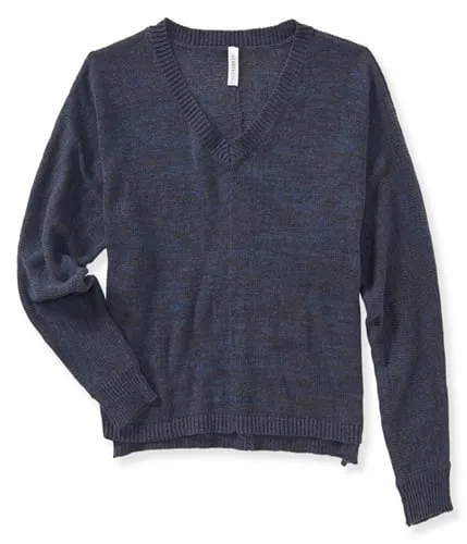 Aeropostale Womens Dolman V-Neck Pullover Sweater