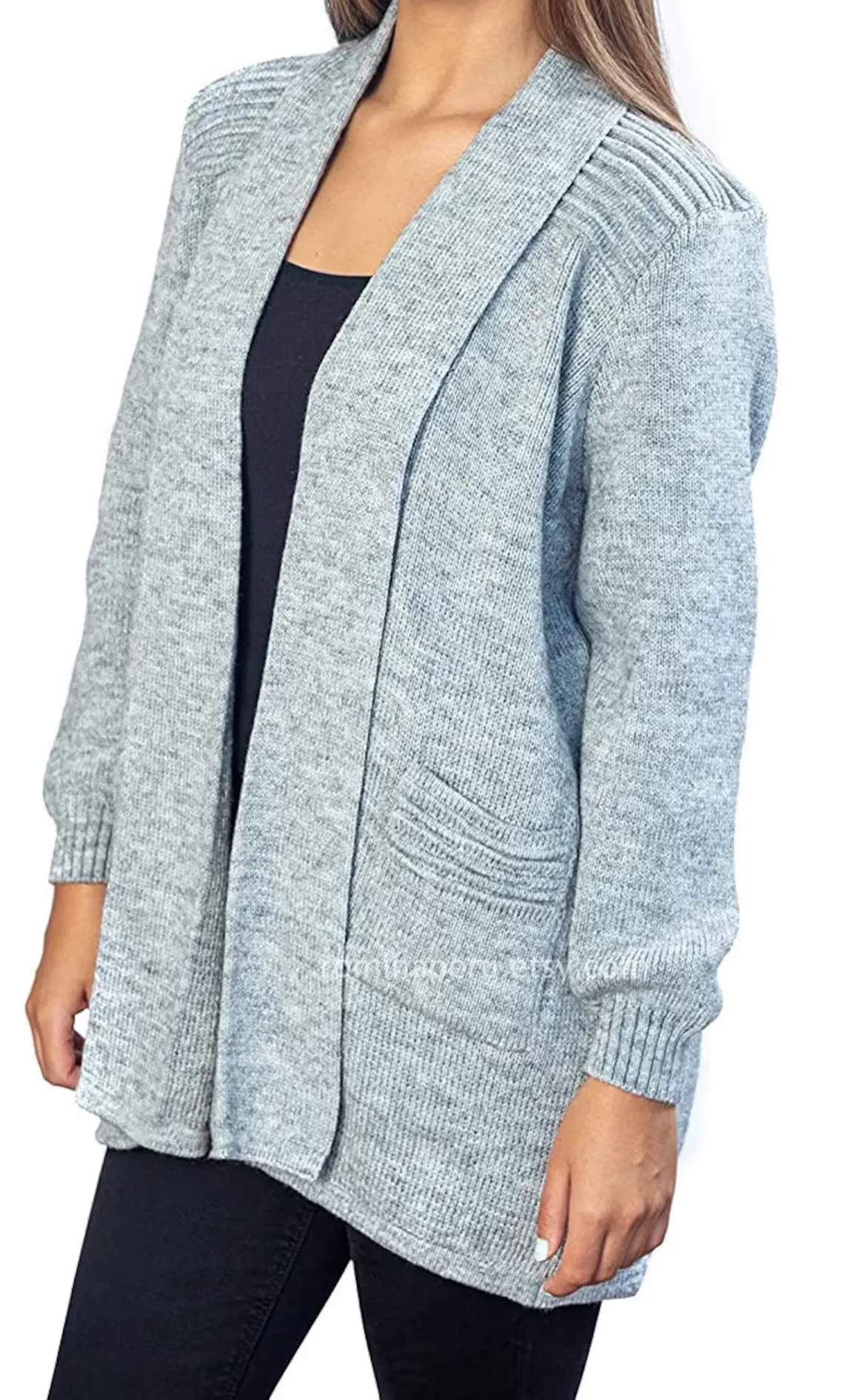 Alpaca Wool Womens Cardigan - Warm, Soft & Thick