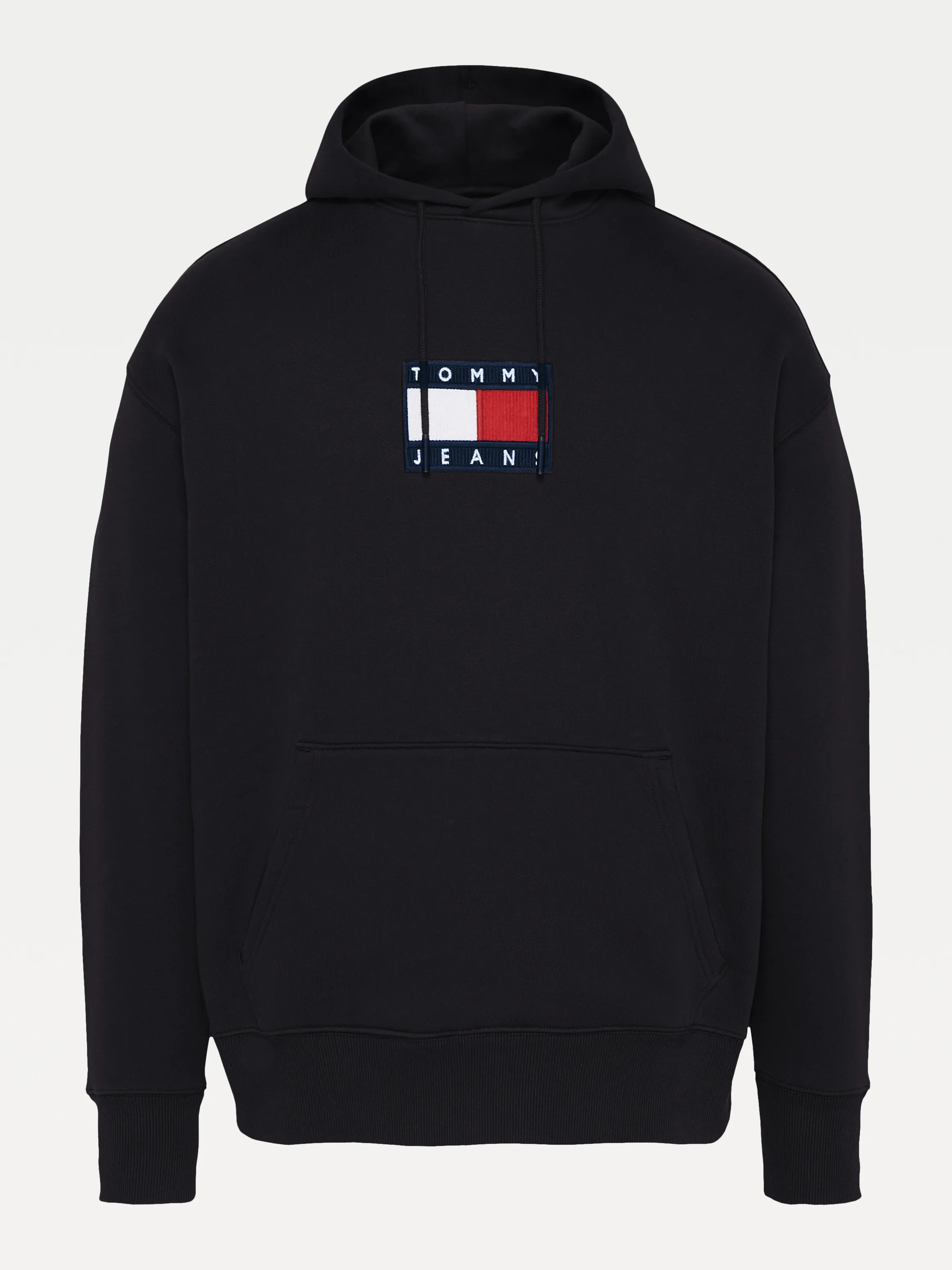 Badge Organic Cotton Fleece Hoody | Sweatshirts & Hoodies | Tommy Hilfiger