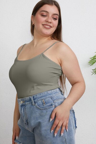 Basic Bae Round Neck Slim Cami