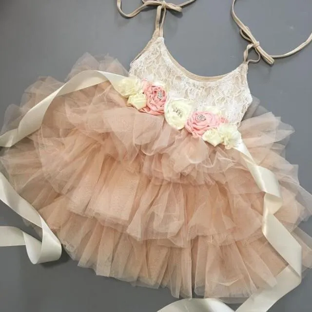 Beautiful Princess Tutu Dress-Priority Shipping