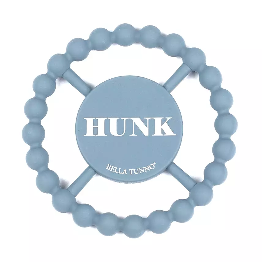 Bella Tunno Hunk Blue Happy Teether