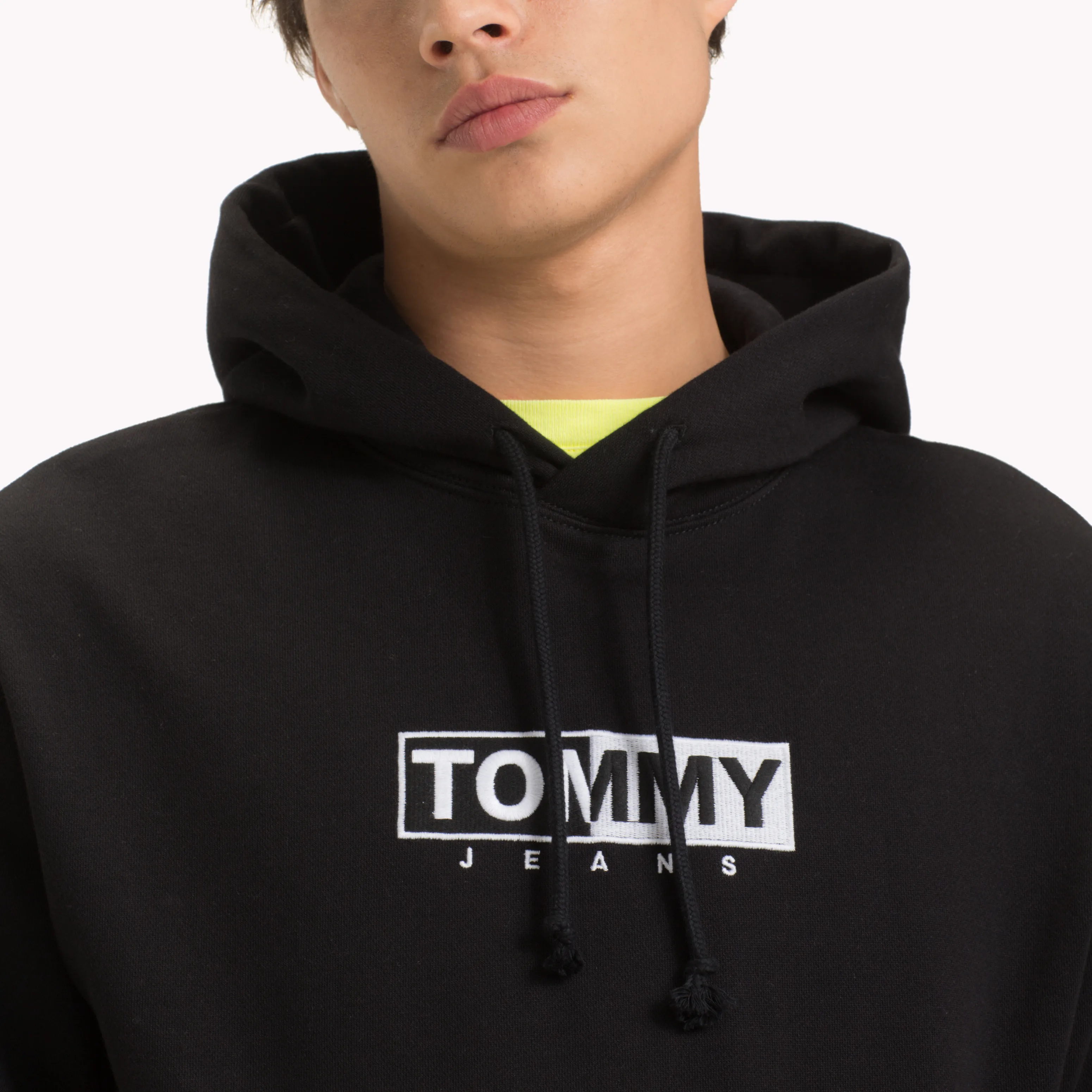 Black Fleece Embroidered Hoody | Sweatshirts & Hoodies | Tommy Hilfiger