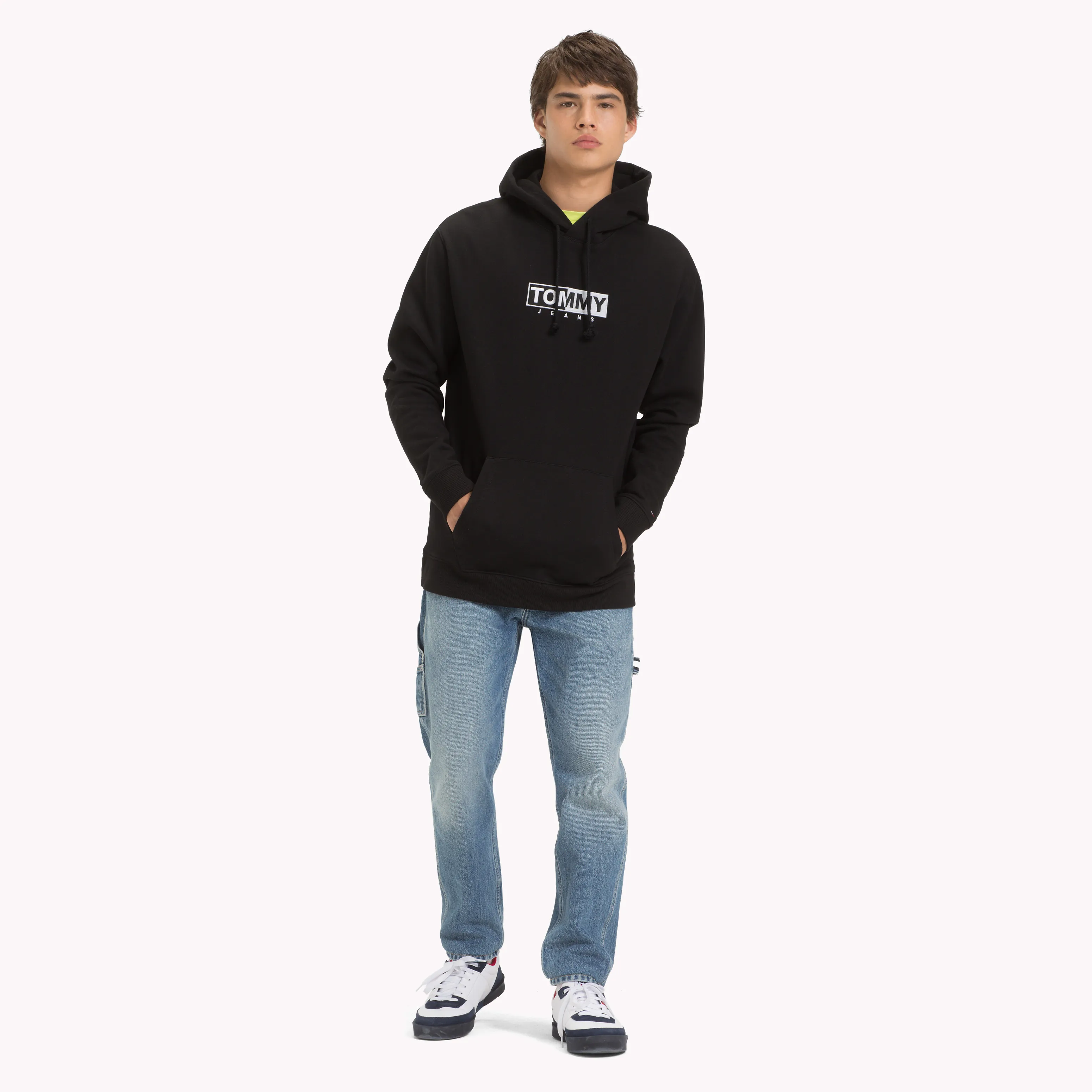 Black Fleece Embroidered Hoody | Sweatshirts & Hoodies | Tommy Hilfiger