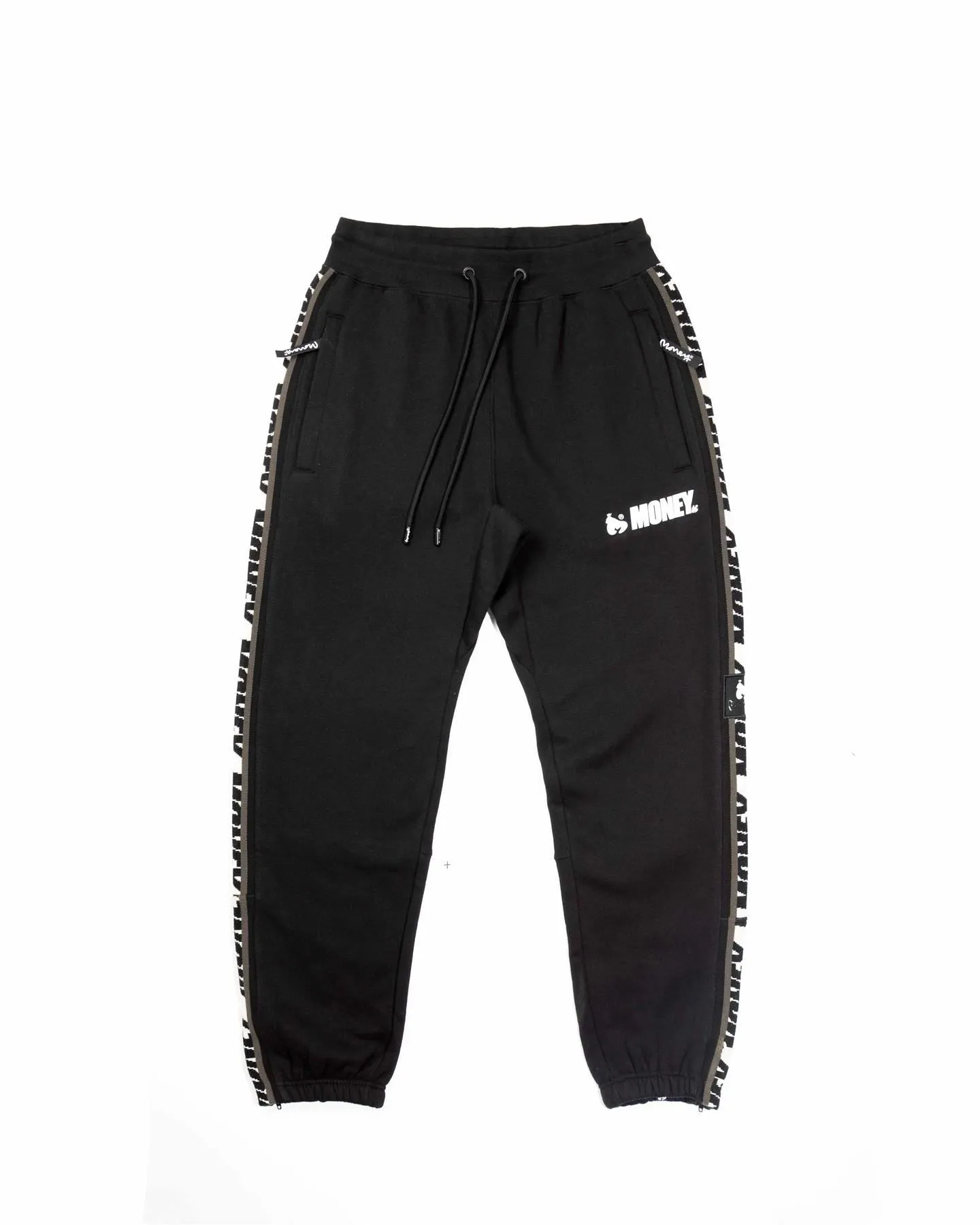 Block Tape Trackpant Black