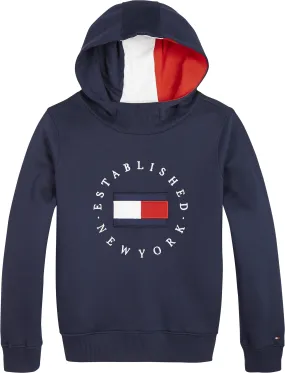 Boys 3-7 Logo Embroidery Fleece Hoody | Sweatshirts & Hoodies | Tommy Hilfiger