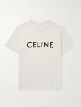 CELINE  |Street Style Cotton Logo Luxury T-Shirts