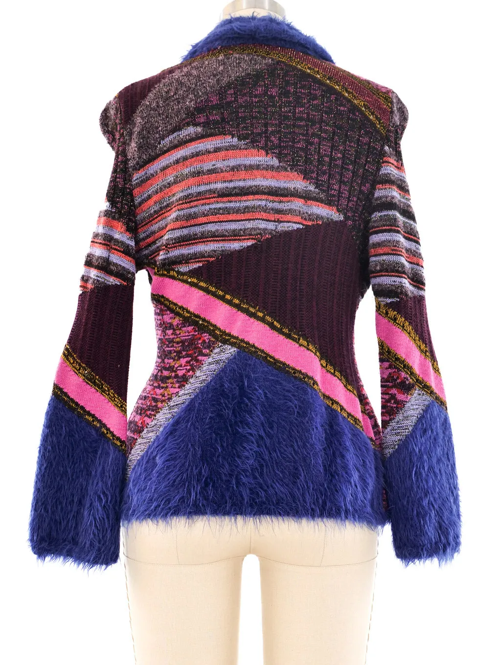 Christian Lacroix Patchwork Knit Jacket