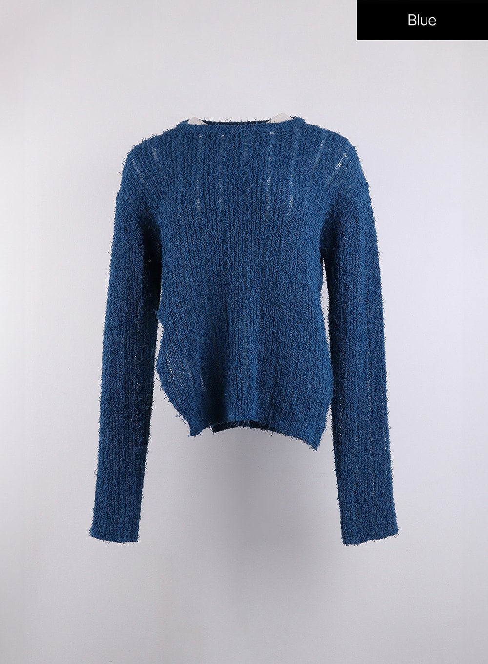 Cozy Knitted Long Sleeve Round Neck Top CJ419