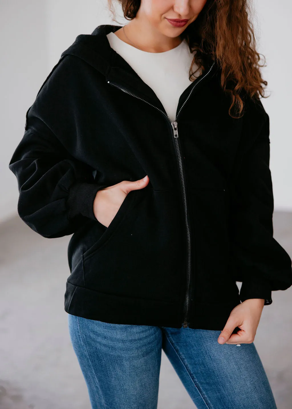 Daria Hooded Zip Jacket