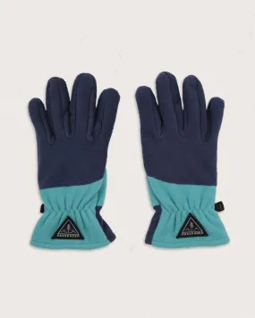 Daytrip Recycled Polar Fleece Touch Screen Gloves - Blue Coral