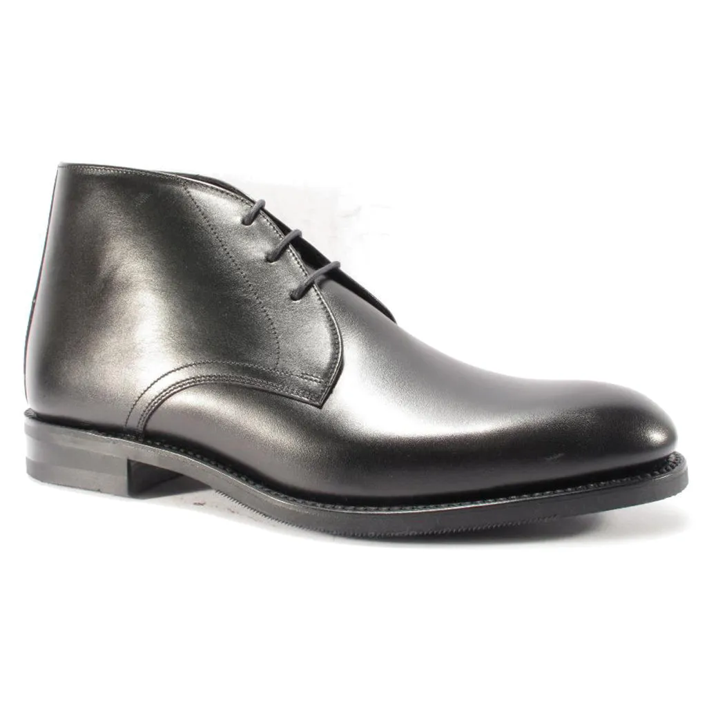 Deangate Polished Leather Men's Chukka Boots