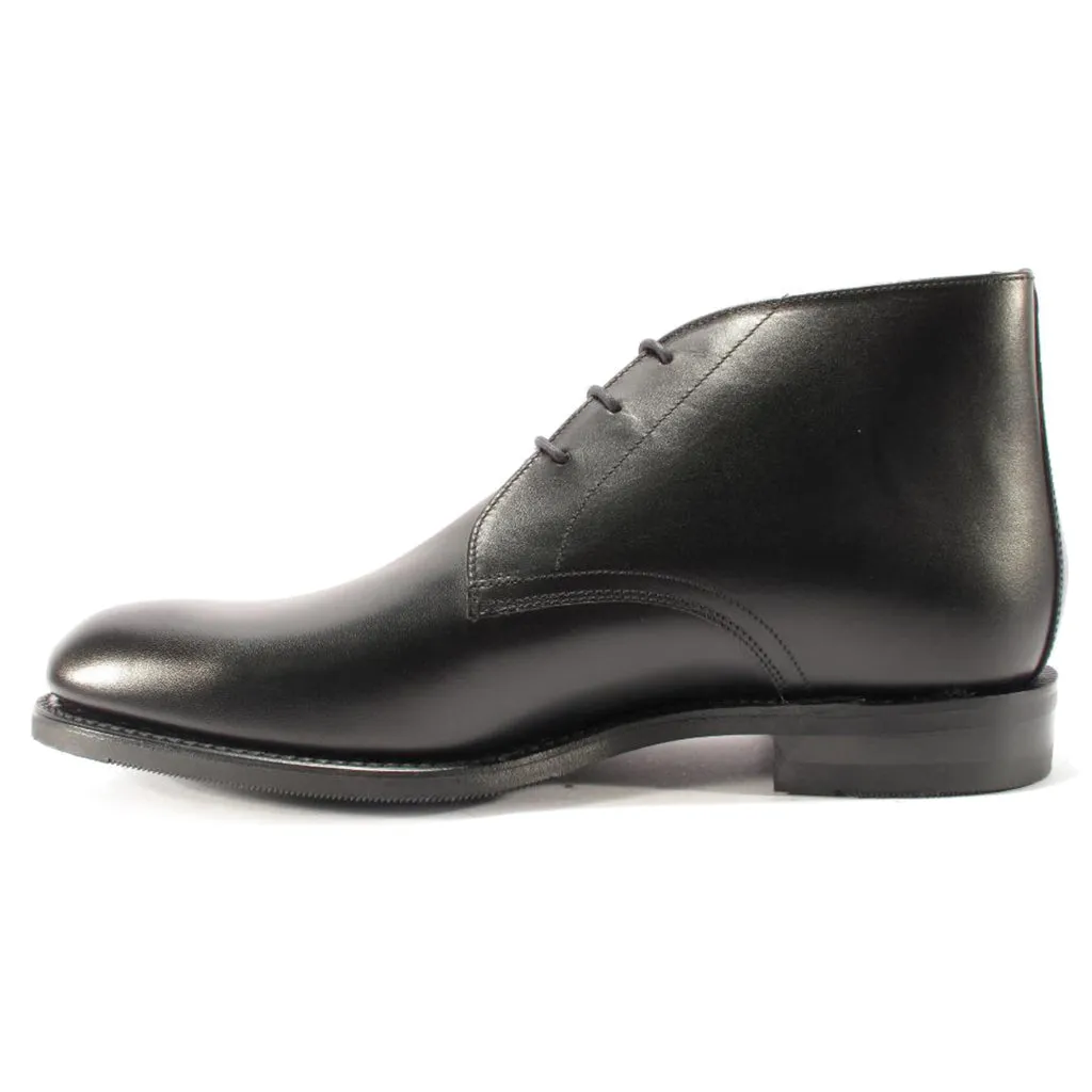 Deangate Polished Leather Men's Chukka Boots