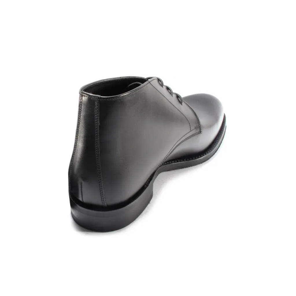 Deangate Polished Leather Men's Chukka Boots