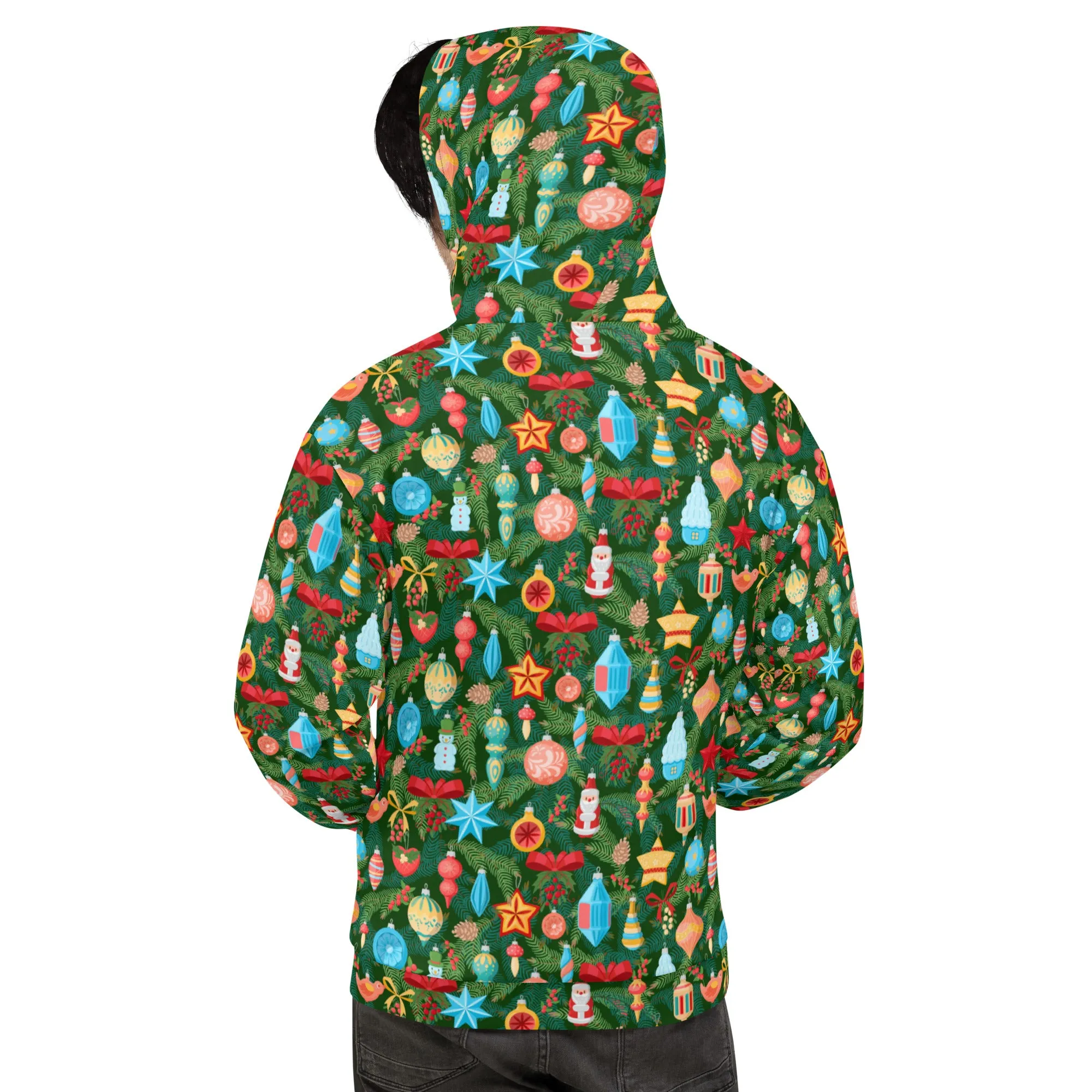 Decorated Tree Unisex Hoodie