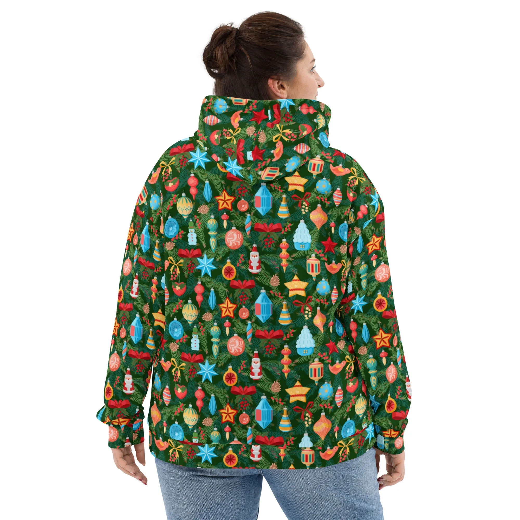 Decorated Tree Unisex Hoodie