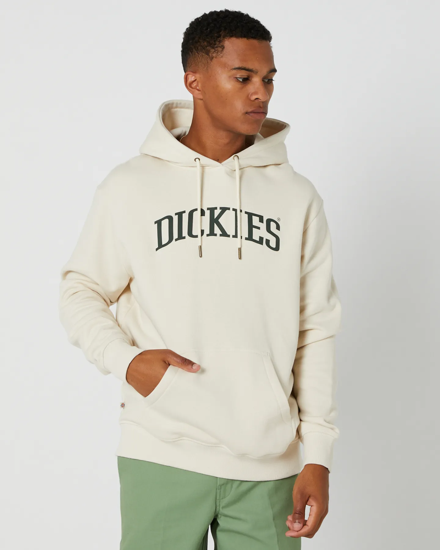 Dickies Collegiate 66 Pullover Hoody - Natural | SurfStitch