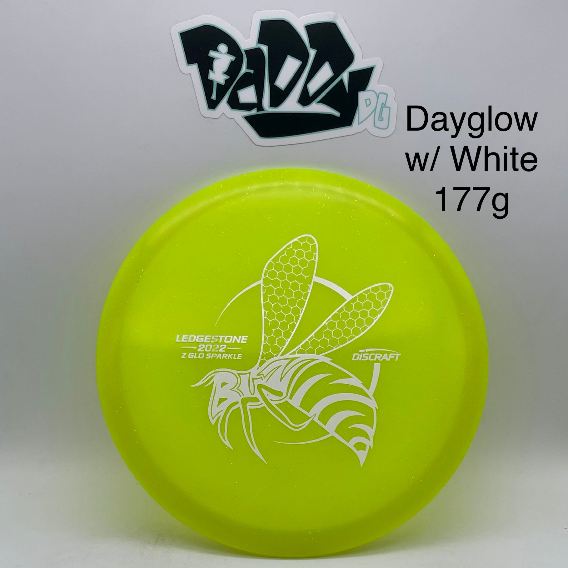 Discraft Z Glo Sparkle Buzzz 2022 Ledgestone Edition Midrange