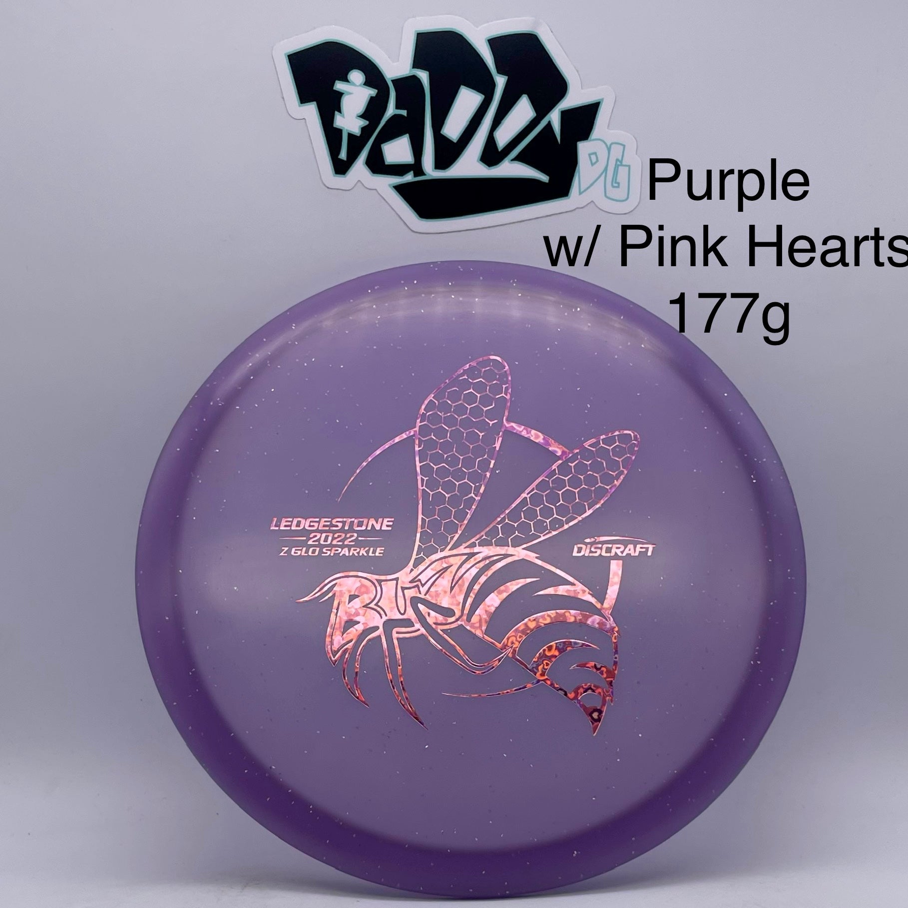 Discraft Z Glo Sparkle Buzzz 2022 Ledgestone Edition Midrange