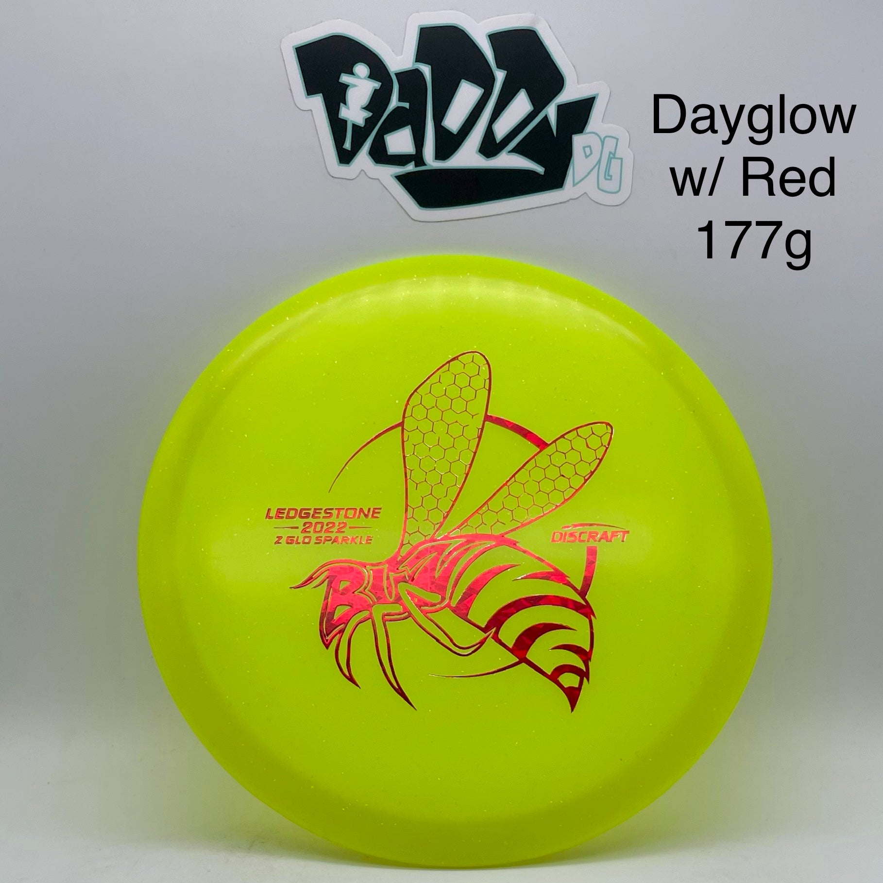 Discraft Z Glo Sparkle Buzzz 2022 Ledgestone Edition Midrange