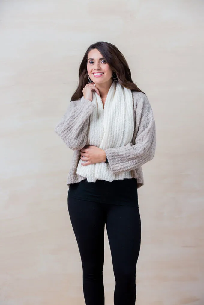 Double Boucle Cardigan