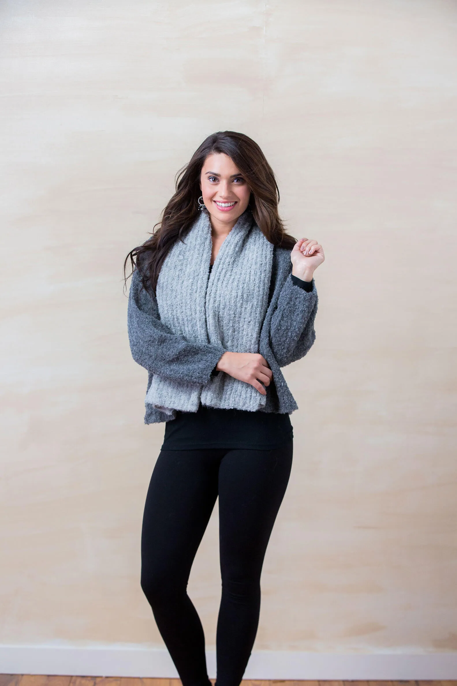 Double Boucle Cardigan