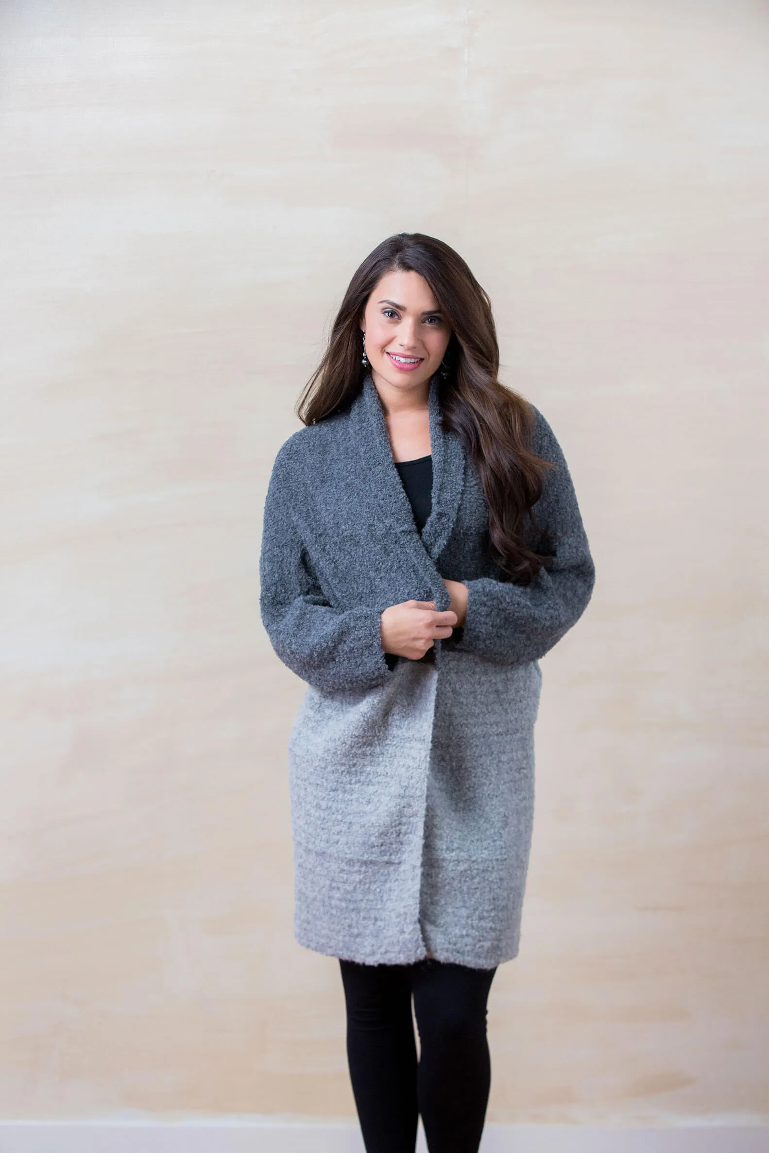 Double Boucle Cardigan