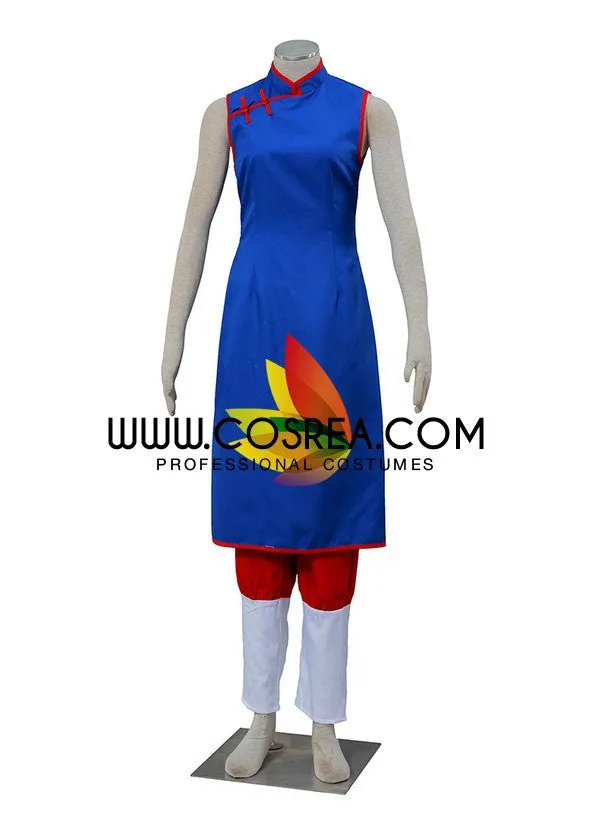 Dragon Ball Chi Chi Youth Qipao Cosplay Costume