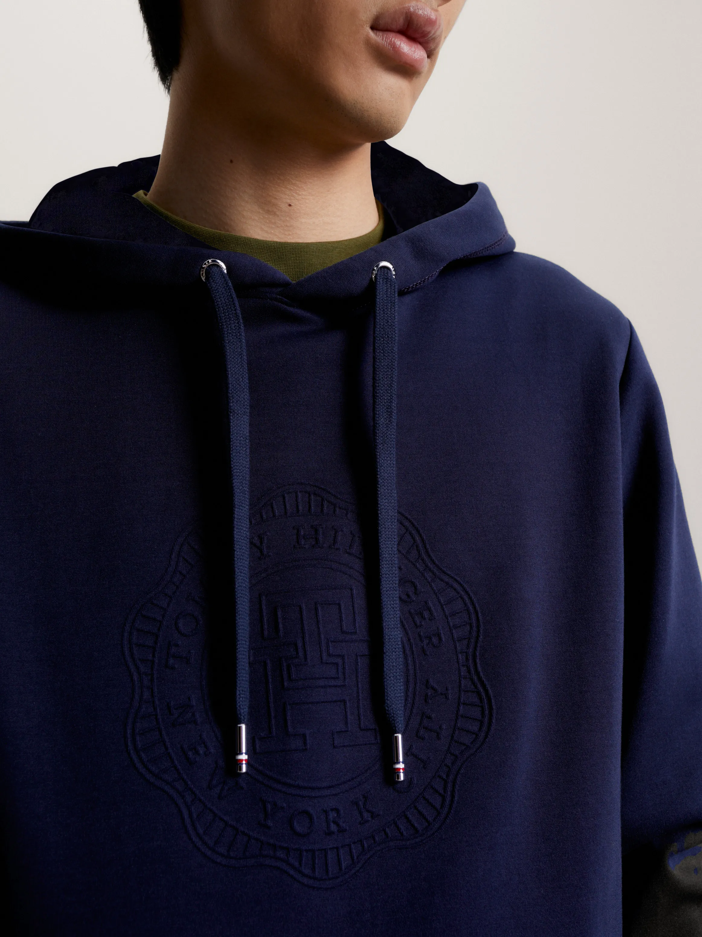 Embossed Logo Stamp Hoody | Sweatshirts & Hoodies | Tommy Hilfiger