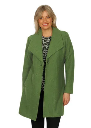 Emily Adams Boiled Wool Jacket (Black or Pine)