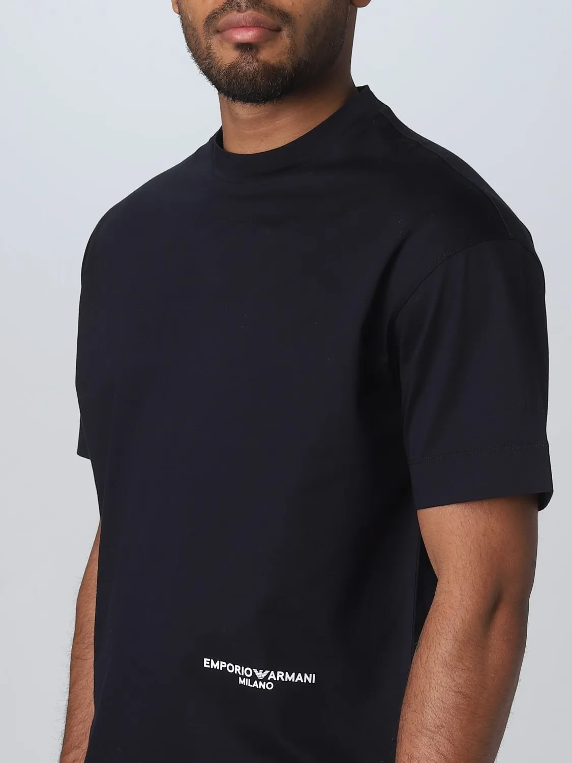 EMPORIO ARMANI  |Cotton Logo T-Shirts