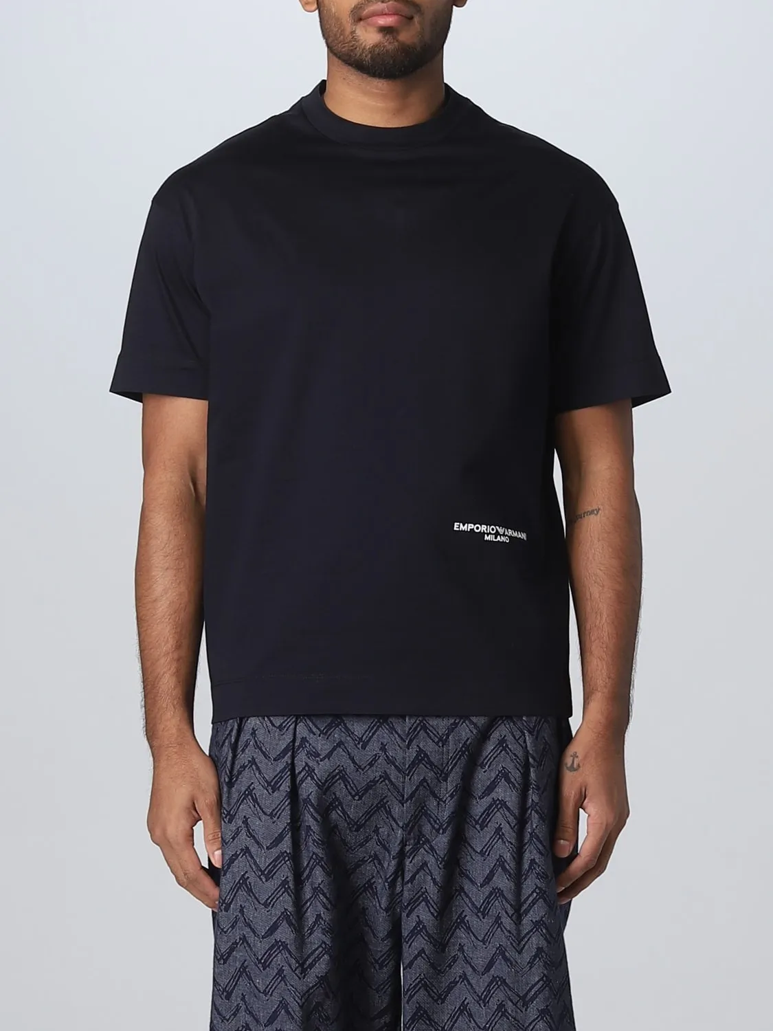 EMPORIO ARMANI  |Cotton Logo T-Shirts