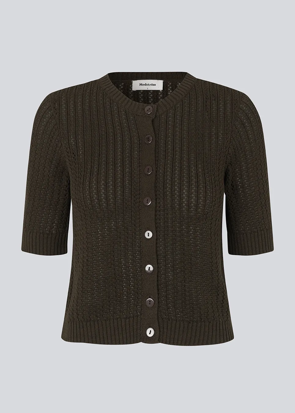 FaxonMD cardigan - Dark Coffee