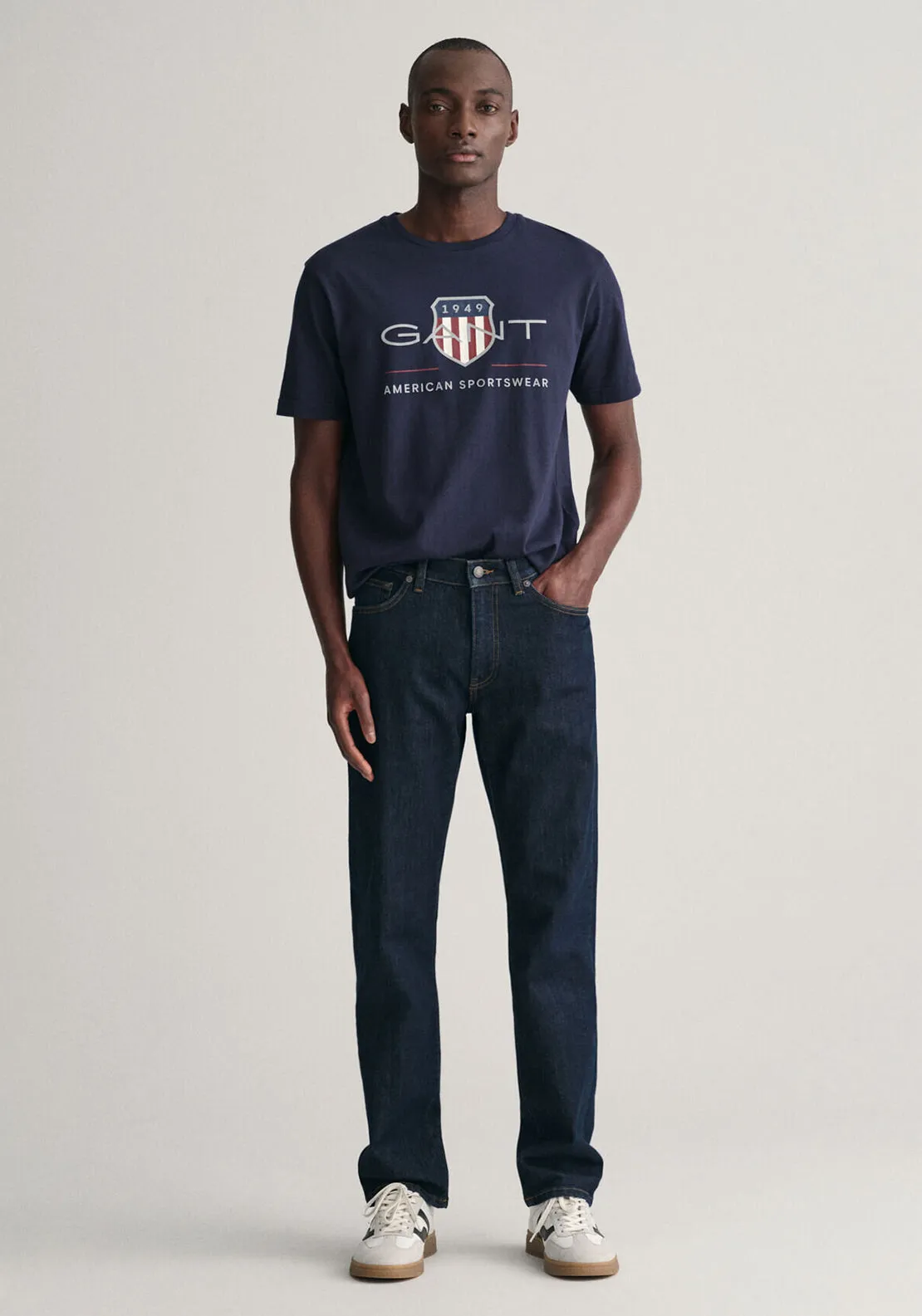 Gant Slim Fit Jeans, Dark Blue