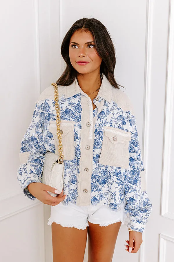 Garden Picnic Floral Jacket