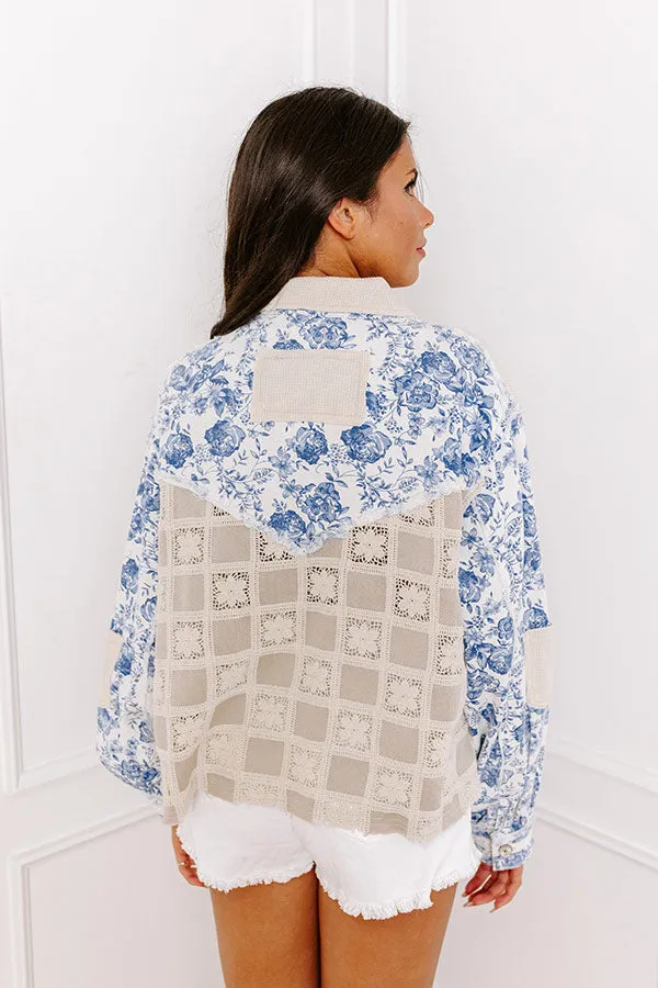 Garden Picnic Floral Jacket