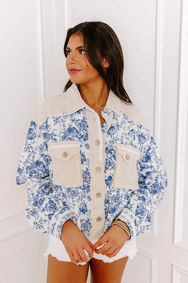 Garden Picnic Floral Jacket