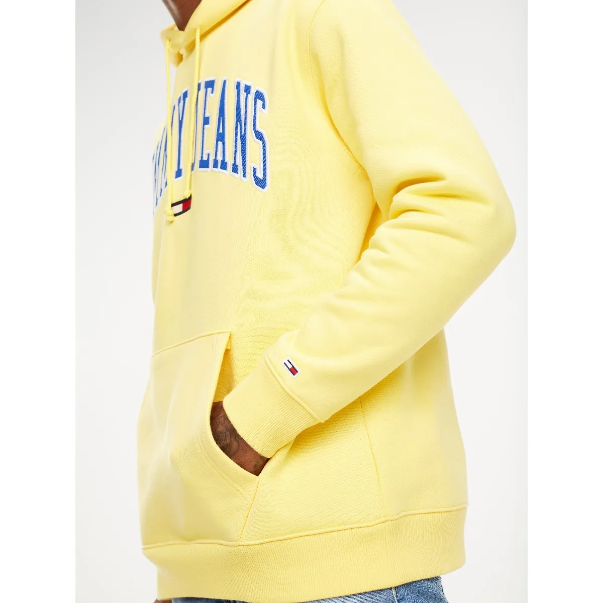 Gold Tommy Classics Logo Hoody | Sweatshirts & Hoodies | Tommy Hilfiger