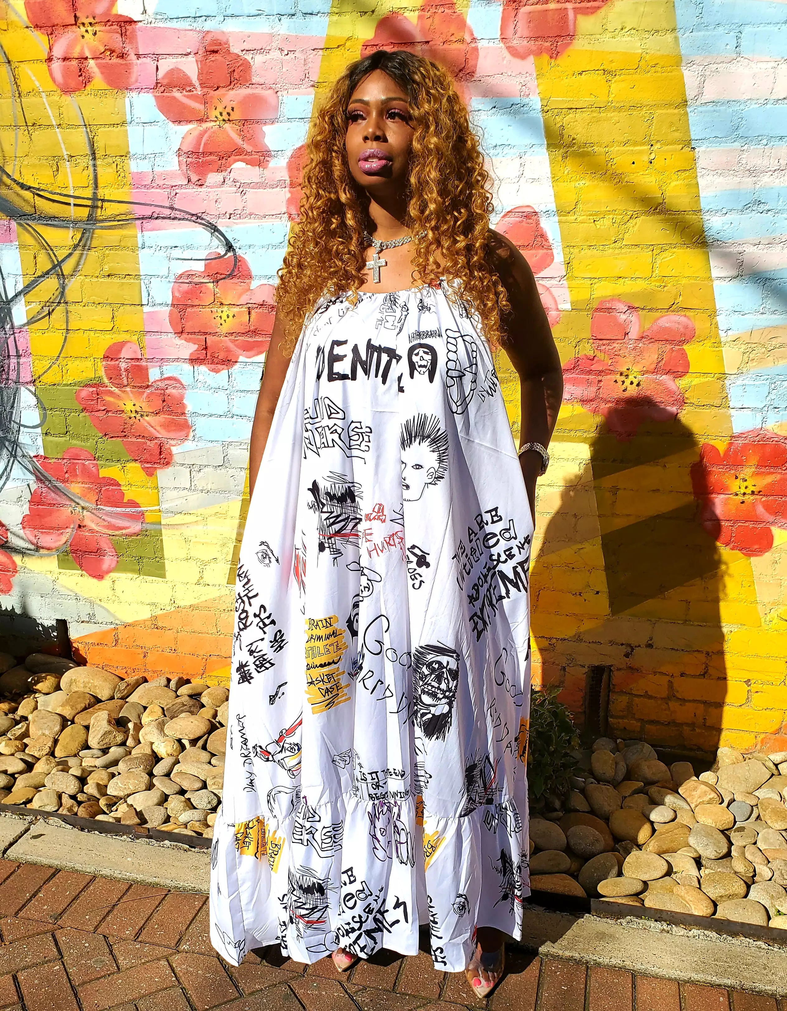 Graffiti Made Dress