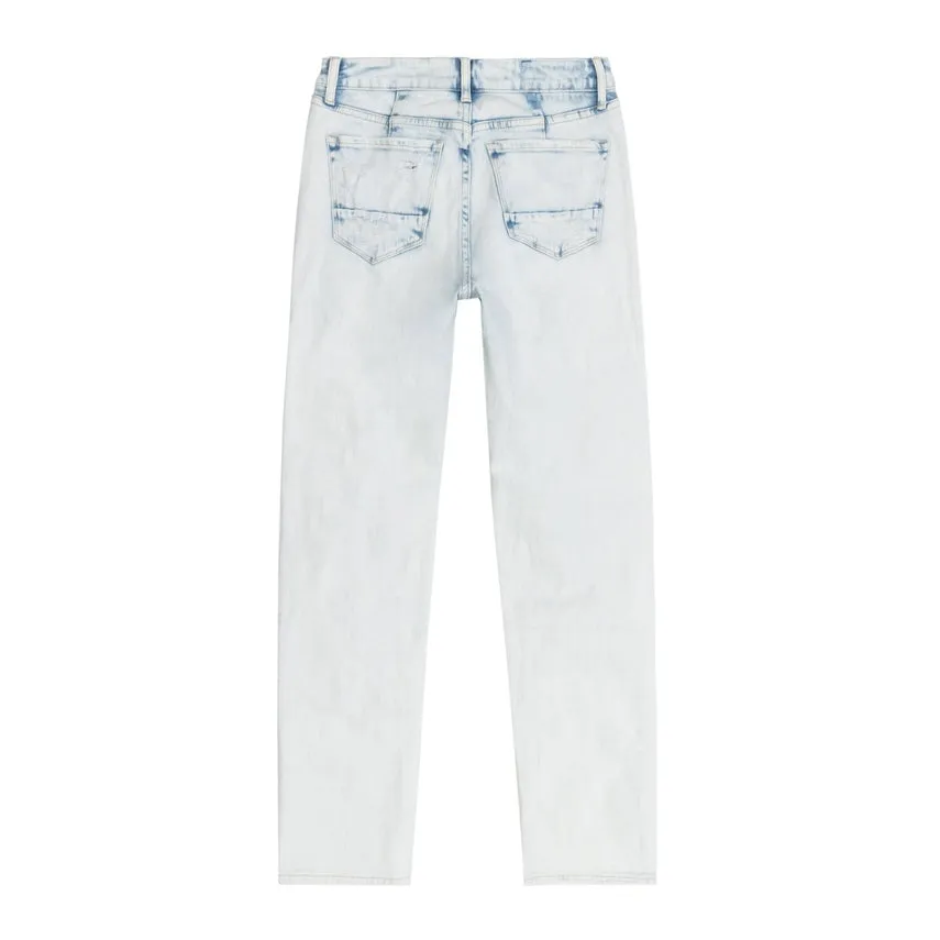 High Rise Relaxed Tapered Heavy Ripoff Jeans - Grenada Blue