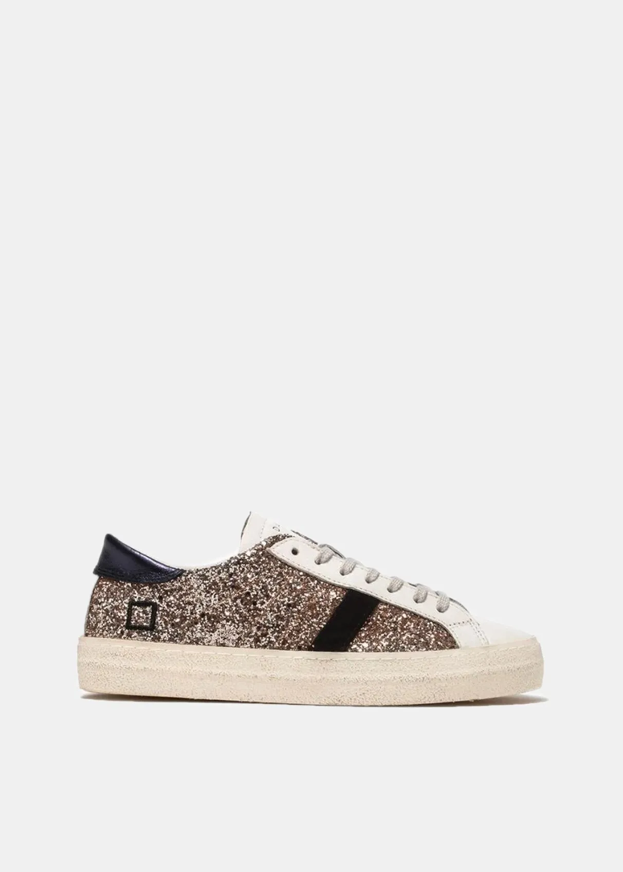 Hill Low Glitter Sneakers - Taupe