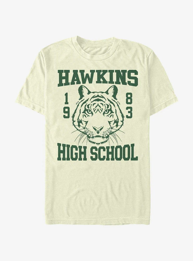 Hot Topic Stranger Things Hawkins High Tiger 1983 T-Shirt